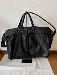 ポーター タンカー 特大 2WAY ボストンバッグ 黒 ブラック