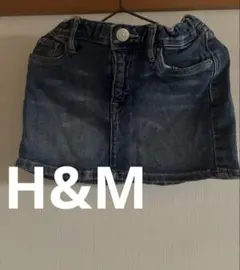 H&M デニムミニスカート
