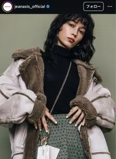 ボアジャケット ムートンコート