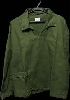 coen オリーブグリーン プルオーバー L