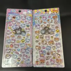 カミオジャパン　ハッピーマーチ&ハムハムカフェ ジュエルプチドロップシール