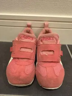 asics アシックス　アイダホ　スクスク　スニーカー ピンク　16センチ