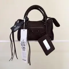 新品未使用】JANDRESS 2Way ミニショルダートートバッグ ブラウン 