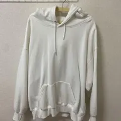 パーカー 白