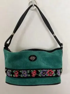 FEILER フェイラー アネモネ 花柄 シェニール織り ハンドバッグ ポーチ