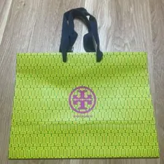 Tory Burch ショッピングバッグ イエロー・グリーン 2枚セットのサムネイル