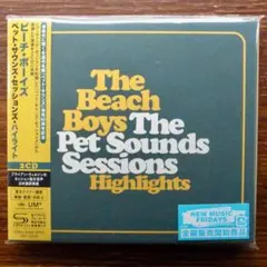 ビーチ・ボーイズ『ペット・サウンズ・セッションズ・ハイライト』2枚組SHM-CD
