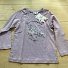 SHOO・LA・RUE ユニコーン長袖カットソー 100cm 新品タグ付
