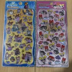 ズートピア＆パワーパフガールズ　シール2シート
