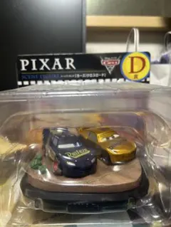 PIXAR ハッピーくじ2025 D賞　シーンフィギュア　カーズ　クロスロード