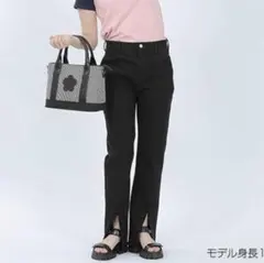 MARY QUANT リボンスリットデニムパンツのサムネイル