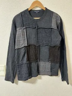 COMME des GARÇONS HOMME パッチワーク　ニットのサムネイル
