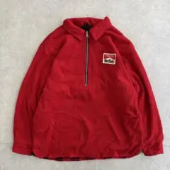 90s Marlboroマルボロ ハーフジップ フリース リバーシブル 古着
