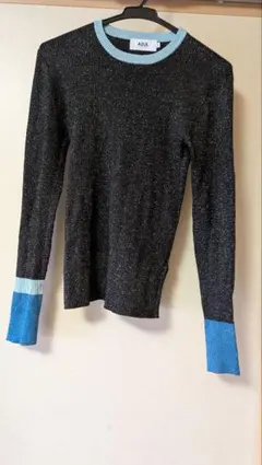 AZUL by MOUSSY M 黒 長袖セーター