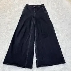 23年モデル✨ Theory セオリー フレアデニム 黒のサムネイル