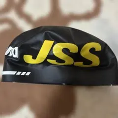 JSS スイムキャップ 黒/黄色