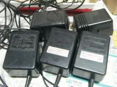 ACアダプタ■ファミコン用3個メガドライブ2個■ まとめ売り