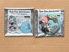 呪術廻戦×サンリオキャラクターズ 真人 缶バッジ アクリルスタンド