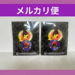 【新品2個】ポケモンセンターキョウト 限定ロゴピンズ　京都　ピンバッジ