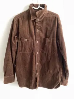 UNIQLO コーデュロイブラウンシャツ L