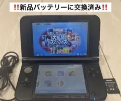 【動作確認済み】3ds ll 青　sdカード付き