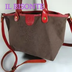 IL BISONTE ⭐️ イルビゾンテ 美品 ショルダーバッグ 2way