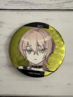 MILGRAM ミルグラム トレーディングホログラム缶バッジ MU ムウ