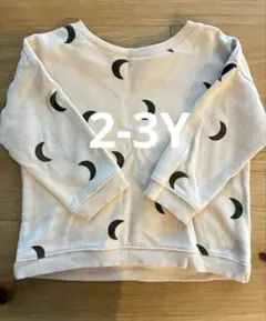 organiczoo midnight スウェット 2-3Y