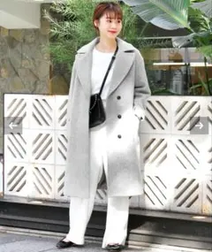 【新品タグ付き】ジャーナルスタンダードレリューム　ウール　オーバーサイズコート