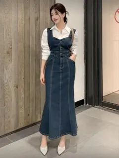 SHEIN☆デニムワンピース☆XL