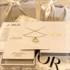 〖新品未使用〗専用BOX入り DIOR 正規品 ゴールド CDロゴ ネックレス