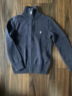 Polo Ralph Lauren ダークブルー カーディガン 140