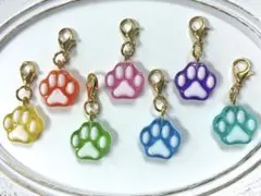 肉球　チャーム　セット