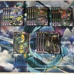 デュエマ 黒緑アビス シークレット3枚セット - メルカリ