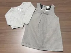 ベビー　カーディガン　ワンピース　セット