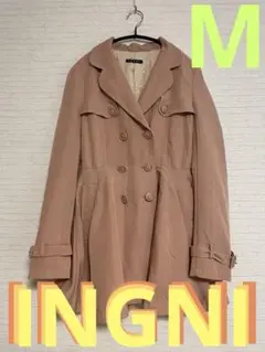 【今だけ値下げ中】INGNI ピンクコート　トレンチコート　かわいいコートのサムネイル