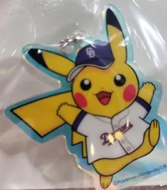 中日ドラゴンズ ピカチュウ アクリルキーホルダー