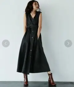marjour ASH COLOR ONEPIECE ワンピース ブラックのサムネイル