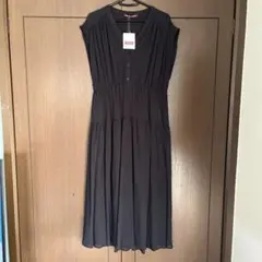 UNIQLO ワッシャーコットンシアードレス