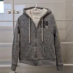 Abercrombie & Fitch グレー パーカー ボア