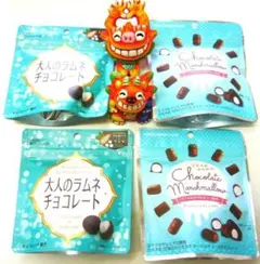 チョコ大学院！大人のラムネチョコ　マシュマロチョコ　プチプレゼンに是非のサムネイル