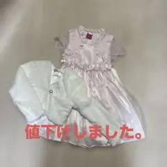 セレモニードレス&ボレロセット 130cm ピンク フォーマル