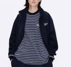 REEBOK everyone BORDER LS TEE SHIRT