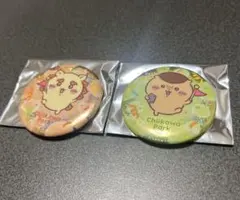 ちいかわパーク　ホログラム缶バッチ～フラッグ～ シーサー　くりまんじゅう