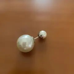 パール ダブルピアス 片耳用のサムネイル
