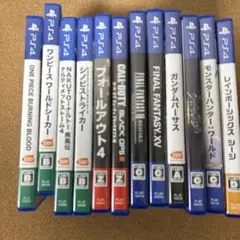 PS4  ソフト　17本　まとめ売り PS4 ソフト まとめ売り 17本セット - メルカリ
