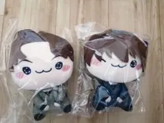 フリューくじ 忍たま乱太郎 土井半助　山田利吉　もちぴこぬいぐるみ