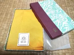 【未使用】東急 絹100% 風呂敷 オレンジ色