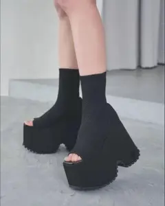 Darich ストレッチニットメッシュブーサン ダーリッチ ブーツサンダル