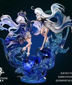 原神 フリーナ 完全品フィギュア ガレージキット 塗装済み - メルカリ